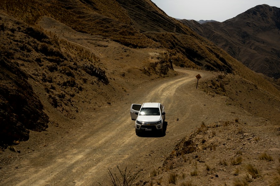 Photo discover mountain trails