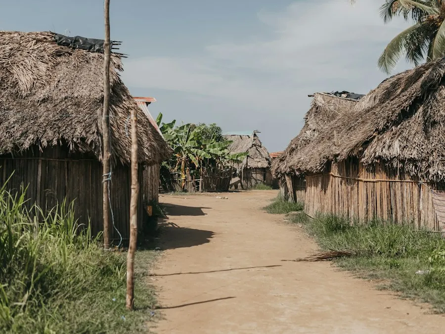 Photo traditional villages common mistakes