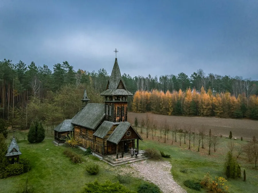 Photo wooden churches analysis research